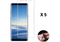 Protège écran PHONILLICO Samsung Galaxy Note 8 -Film Plastique x5