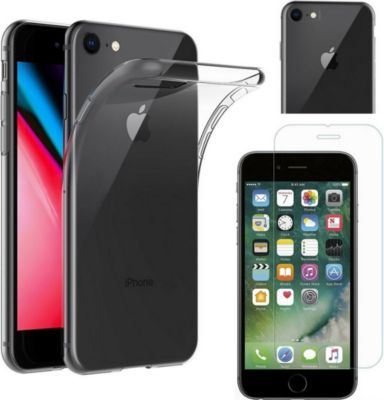 Pack PHONILLICO iPhone 8 - Coque + Verre trempé
