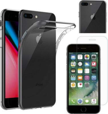 Pack PHONILLICO iPhone 8 Plus - Coque + Verre trempé Pack PHONILLICO iPhone 8 Plus - Coque + Verre trempé
