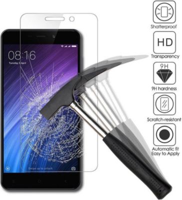 Protège écran PHONILLICO Xiaomi Redmi 4A - Verre trempé