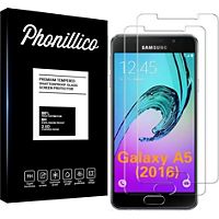 Protège écran PHONILLICO Samsung Galaxy A5 2016 - Verre trempé x2