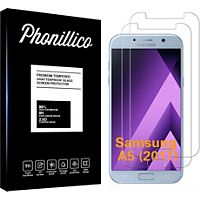 Protège écran PHONILLICO Samsung Galaxy A5 2017 - Verre trempé x2