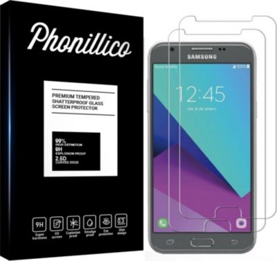 Protège écran PHONILLICO Samsung Galaxy J3 2017 - Verre trempé x2 Protège écran PHONILLICO Samsung Galaxy J3 2017 - Verre trempé x2