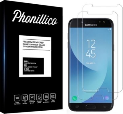 Protège écran PHONILLICO Samsung Galaxy J5 2017 - Verre trempé x2