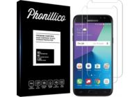 Protège écran PHONILLICO Samsung Galaxy J7 2017 - Verre trempé x2
