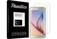 Protège écran PHONILLICO Samsung Galaxy S6 - Verre trempé x2