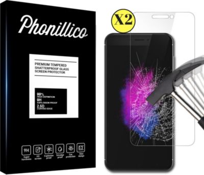 Protège écran PHONILLICO Xiaomi Redmi 4X - Verre trempé x2 Protège écran PHONILLICO Xiaomi Redmi 4X - Verre trempé x2