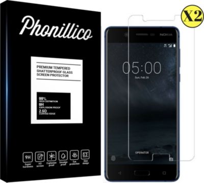 Protège écran PHONILLICO Nokia 6 - Verre trempé x2