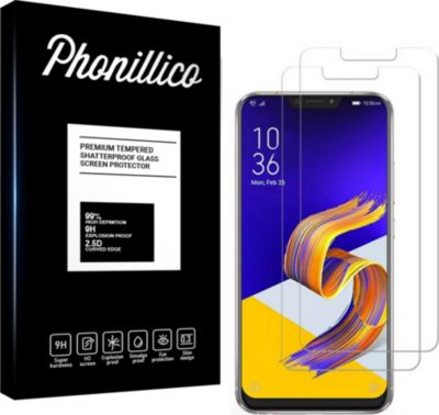 Protège écran PHONILLICO Asus Zenfone 5Z - Verre trempé x2