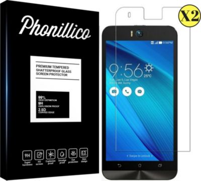 Protège écran PHONILLICO Asus Zenfone Selfie ZD551KL - Verre x2