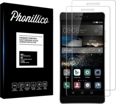 Protège écran PHONILLICO Huawei P8 - Verre trempé x2