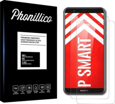 Protège écran PHONILLICO Huawei P Smart - Verre trempé x2 Protège écran PHONILLICO Huawei P Smart - Verre trempé x2