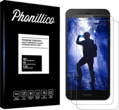 Protège écran PHONILLICO Honor 6A - Verre trempé x2 Protège écran PHONILLICO Honor 6A - Verre trempé x2