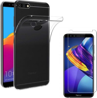 Pack PHONILLICO Honor 7C - Coque + Verre trempé Pack PHONILLICO Honor 7C - Coque + Verre trempé