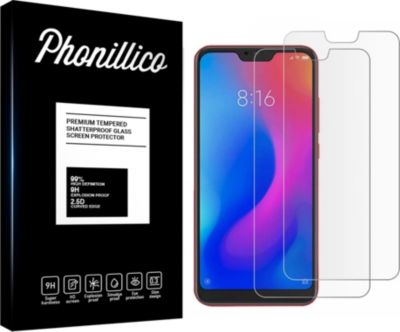 Protège écran PHONILLICO Xiaomi Mi A2 Lite - Verre trempé x2 Protège écran PHONILLICO Xiaomi Mi A2 Lite - Verre trempé x2