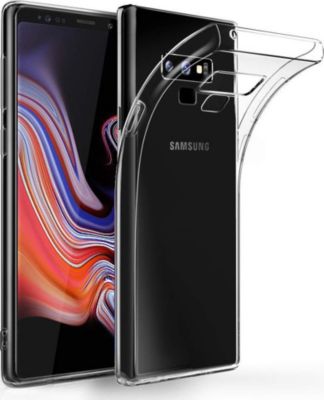 Coque PHONILLICO Samsung Galaxy Note 9 - TPU transparent