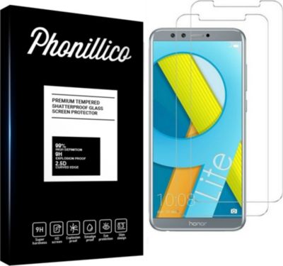 Protège écran PHONILLICO Honor 9 Lite - Verre trempé x2