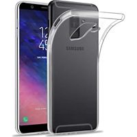 Coque PHONILLICO Samsung Galaxy A6 2018 - TPU transparent