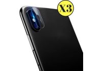 Protège objectif PHONILLICO iPhone X/XS/XS Max -Protection caméra X3