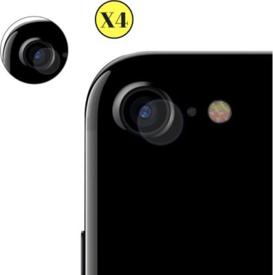 Protège objectif PHONILLICO iPhone 7 / 8 - Protection caméra X4