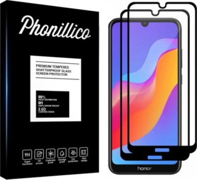 Protège écran PHONILLICO Honor 8A - Verre trempé x2 Protège écran PHONILLICO Honor 8A - Verre trempé x2