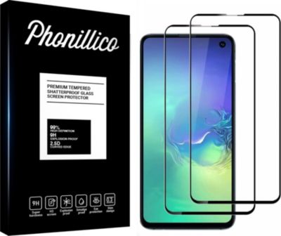 Protège écran PHONILLICO Samsung Galaxy S10E - Verre trempé x2