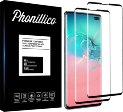 Protège écran PHONILLICO Samsung Galaxy S10 Plus - Verre x2 Protège écran PHONILLICO Samsung Galaxy S10 Plus - Verre x2