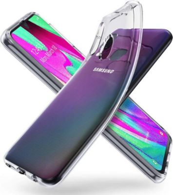 Coque PHONILLICO Samsung Galaxy A40 - TPU transparent
