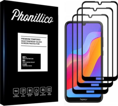 Protège écran PHONILLICO Honor 8A - Verre trempé x3