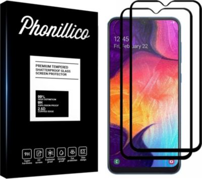 Protège écran PHONILLICO Samsung Galaxy A50 - Verre trempé x2