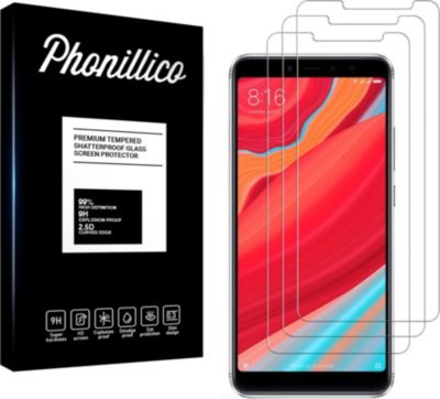 Protège écran PHONILLICO Xiaomi Redmi S2 - Verre trempé x3 Protège écran PHONILLICO Xiaomi Redmi S2 - Verre trempé x3