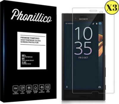Protège écran PHONILLICO Sony Xperia X Compact - Verre trempé x3