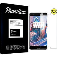 Protège écran PHONILLICO OnePlus 3T - Verre trempé x3
