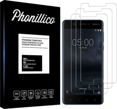 Protège écran PHONILLICO Nokia 5 - Verre trempé x3