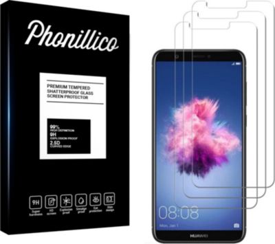 Protège écran PHONILLICO Huawei P Smart - Verre trempé x3