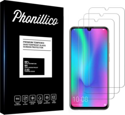 Protège écran PHONILLICO Honor 10 Lite - Verre trempé x3 Protège écran PHONILLICO Honor 10 Lite - Verre trempé x3