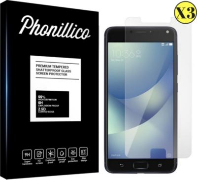 Protège écran PHONILLICO Asus Zenfone 4 Max ZC520KL - Verre x3