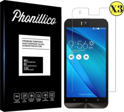 Protège écran PHONILLICO Asus Zenfone Selfie ZD551KL - Verre x3 Protège écran PHONILLICO Asus Zenfone Selfie ZD551KL - Verre x3