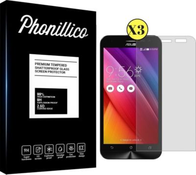 Protège écran PHONILLICO Asus Zenfone 2 Laser 5.0 - Verre x3