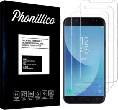 Protège écran PHONILLICO Samsung Galaxy J5 2017 - Verre trempé x3 Protège écran PHONILLICO Samsung Galaxy J5 2017 - Verre trempé x3