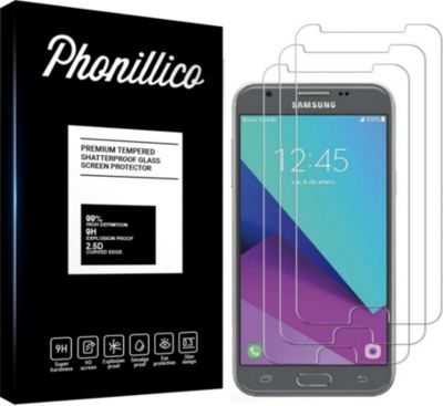 Protège écran PHONILLICO Samsung Galaxy J3 2017 - Verre trempé x3