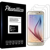 Protège écran PHONILLICO Samsung Galaxy S6 - Verre trempé x3