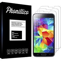 Protège écran PHONILLICO Samsung Galaxy S5 Mini - Verre trempé x3
