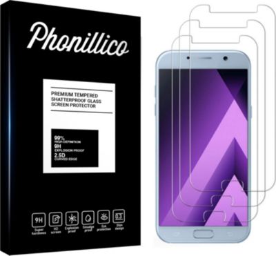 Protège écran PHONILLICO Samsung Galaxy A5 2017 - Verre trempé x3 Protège écran PHONILLICO Samsung Galaxy A5 2017 - Verre trempé x3