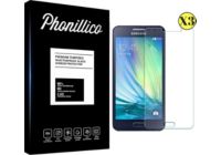 Protège écran PHONILLICO Samsung Galaxy A3 2015 - Verre trempé x3