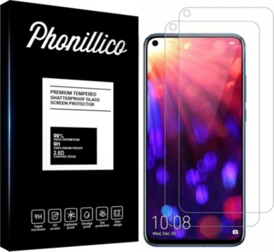 Protège écran PHONILLICO Honor View 20 - Verre trempé x2 Protège écran PHONILLICO Honor View 20 - Verre trempé x2