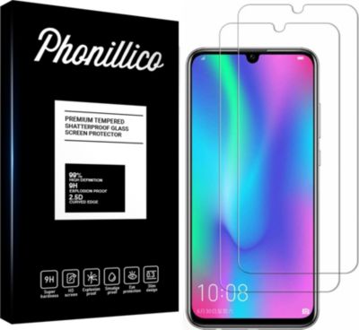 Protège écran PHONILLICO Honor 10 Lite - Verre trempé x2