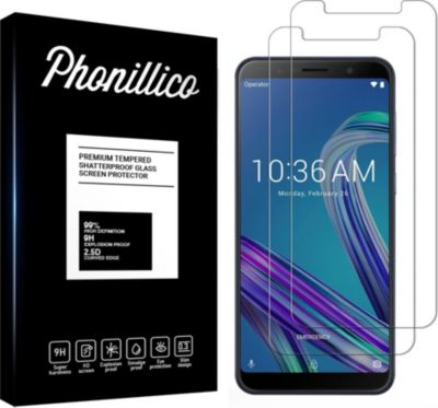 Protège écran PHONILLICO Asus Zenfone Max M1 ZB555KL - Verre x2