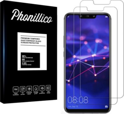 Protège écran PHONILLICO Huawei Mate 20 Lite - Verre trempé x2 Protège écran PHONILLICO Huawei Mate 20 Lite - Verre trempé x2