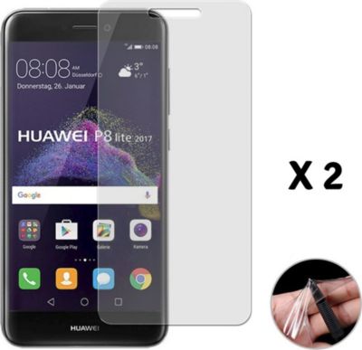 Protège écran PHONILLICO Huawei P8 Lite 2017 - Film Plastique x2 Protège écran PHONILLICO Huawei P8 Lite 2017 - Film Plastique x2
